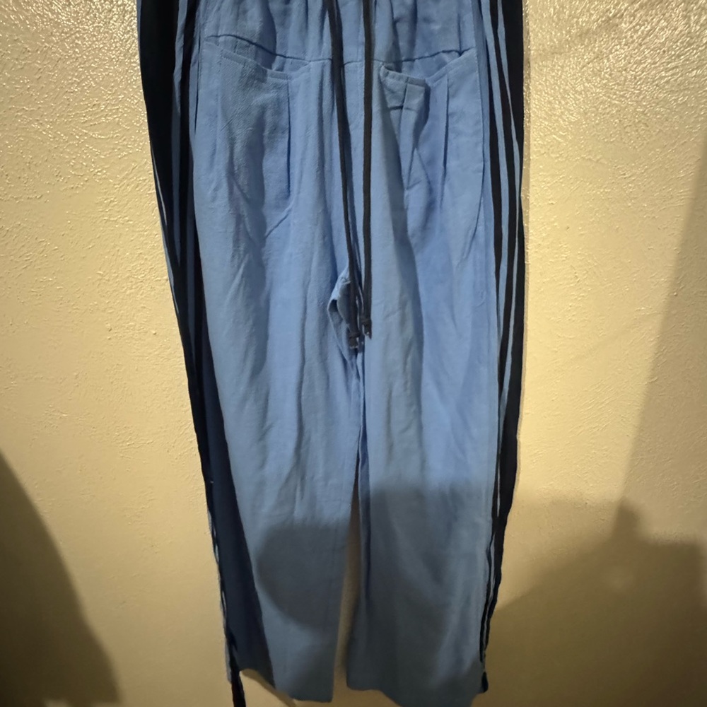 Blue Track Pants - Picture 5 of 7